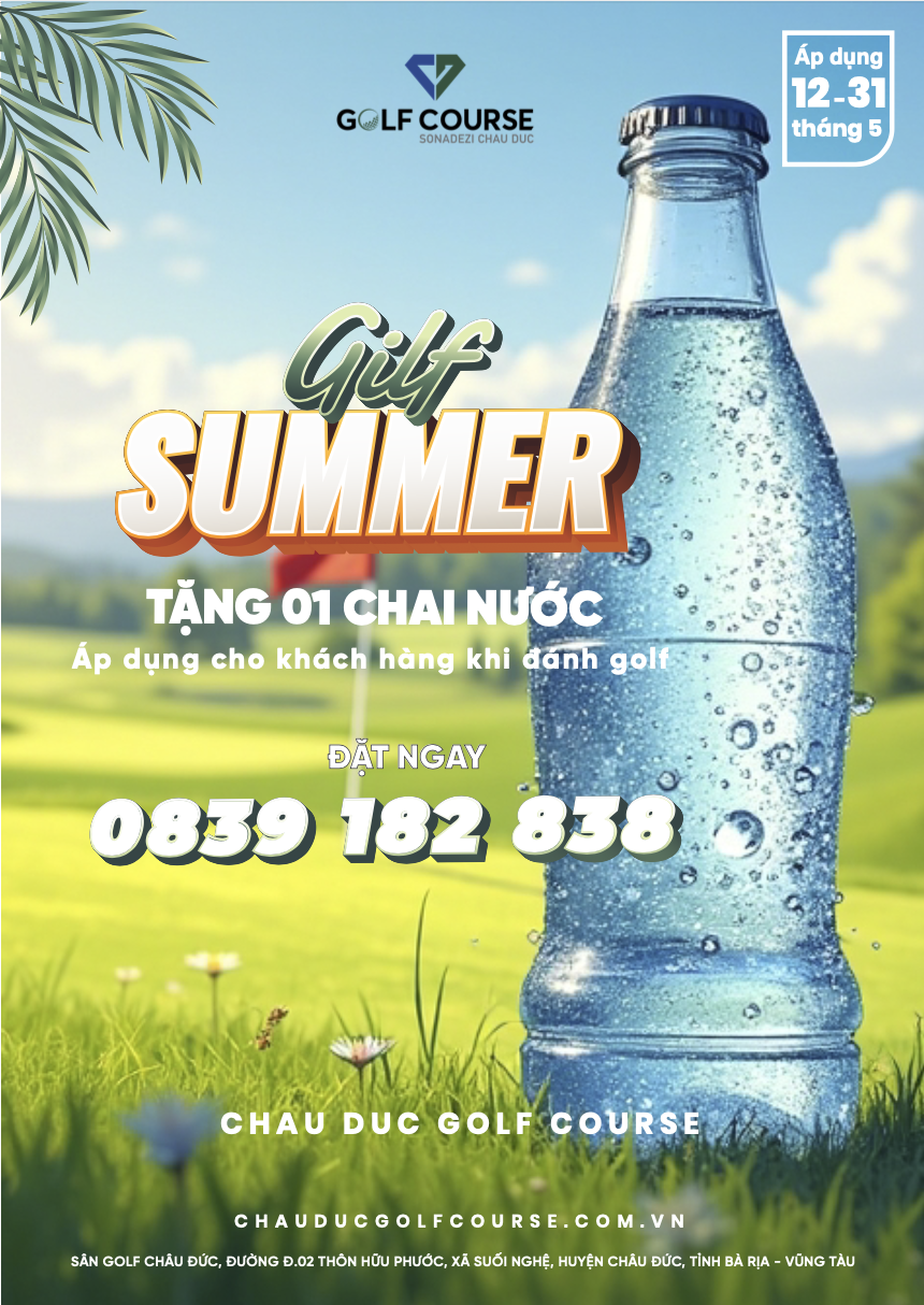 GOLF SUMMER - GIẢI NHIỆT MÙA HÈ