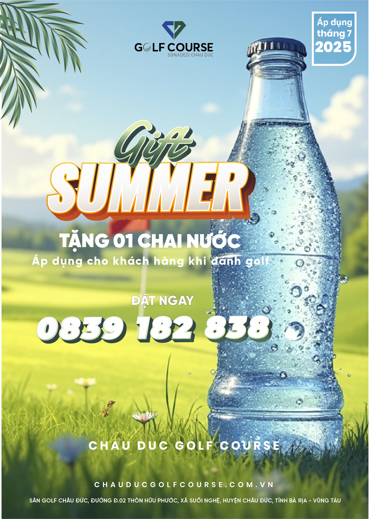 GOLF SUMMER - GIẢI NHIỆT MÙA HÈ