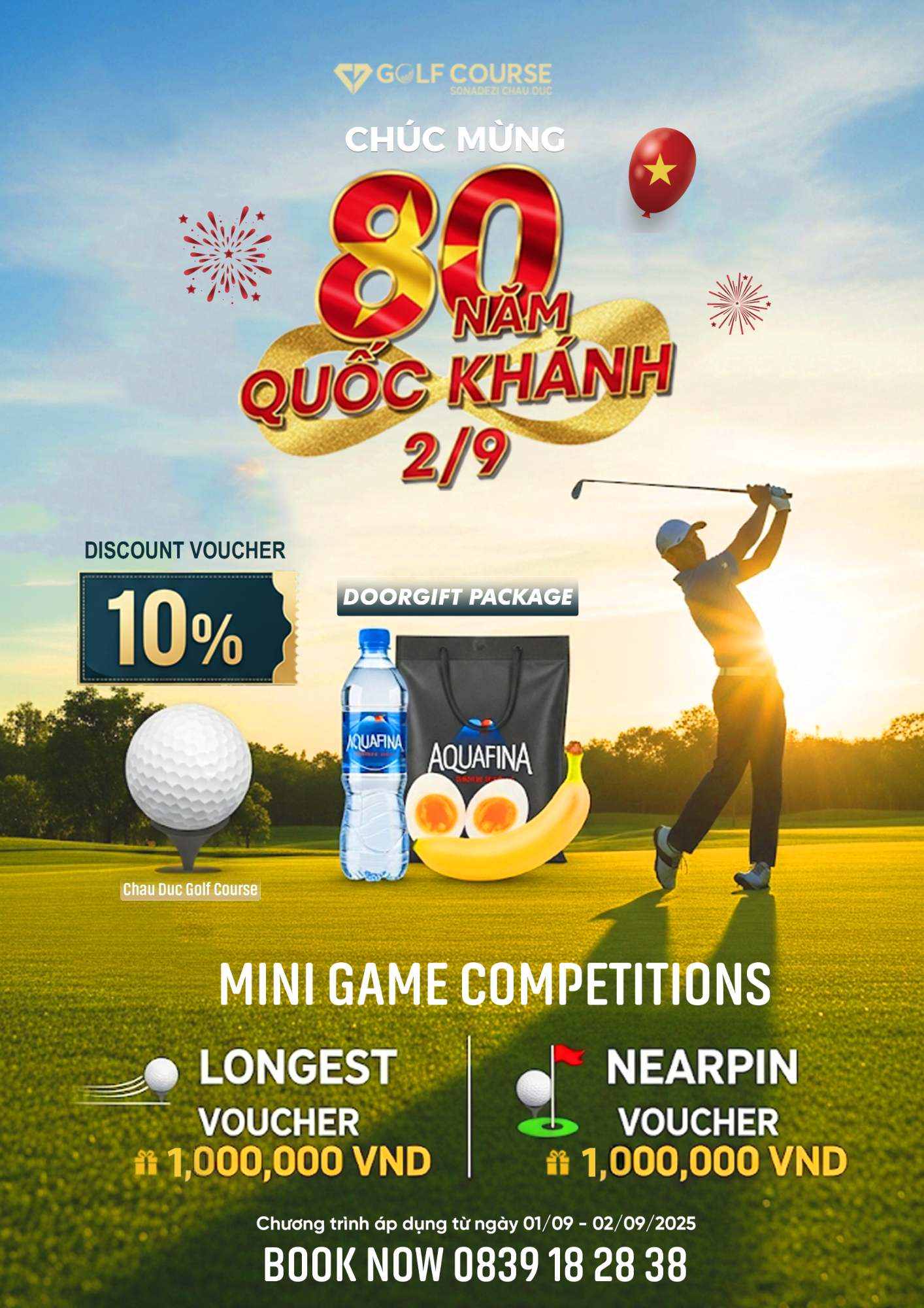 Chào mừng Quốc khánh 02/09, mừng 80 năm độc lập - Tri ân khách hàng thân thiết
