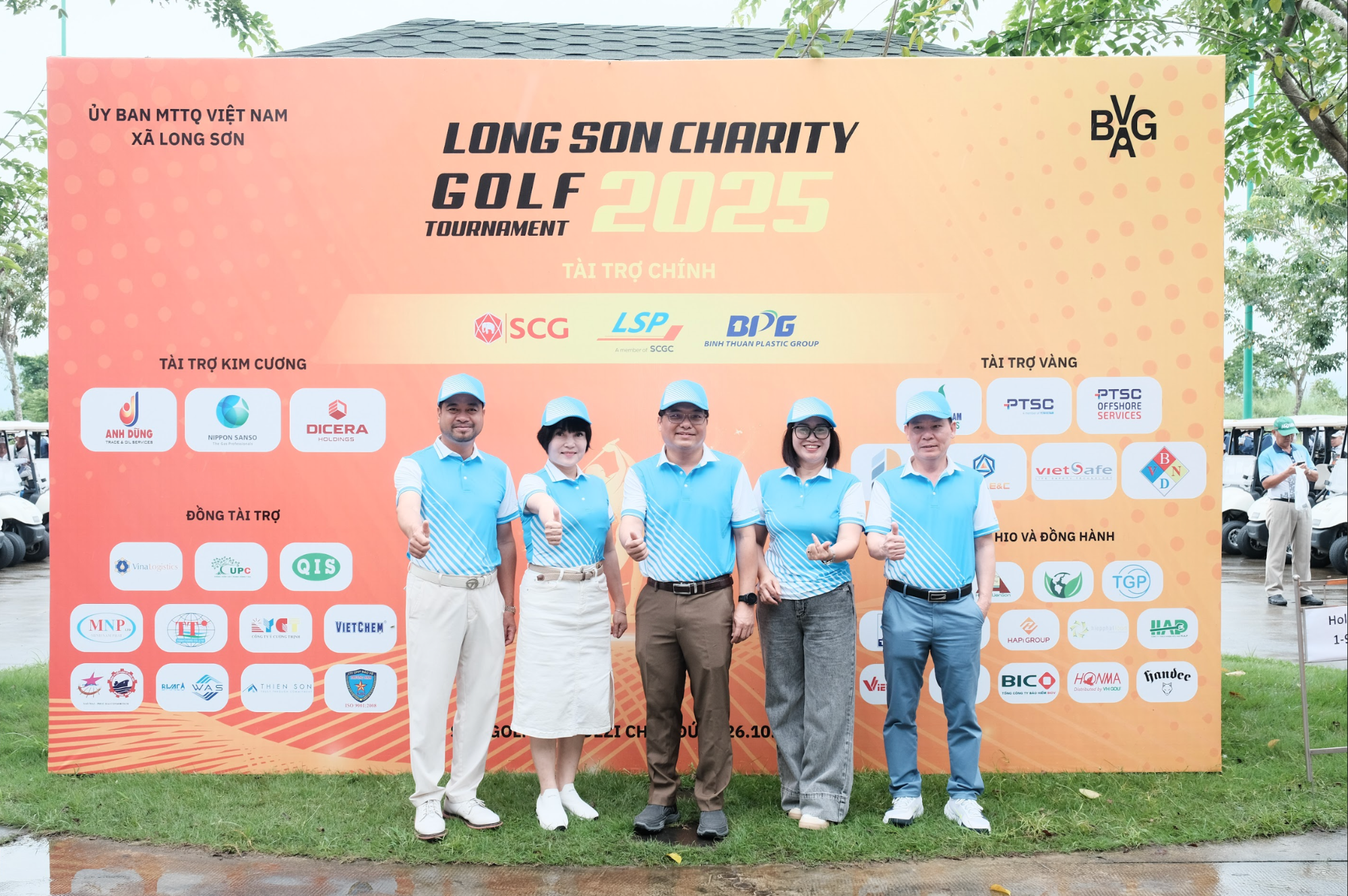 LONG SƠN CHARITY GOLF TOURNAMENT 2025 KẾT THÚC RỰC RỠ TẠI SÂN GOLF CHÂU ĐỨC