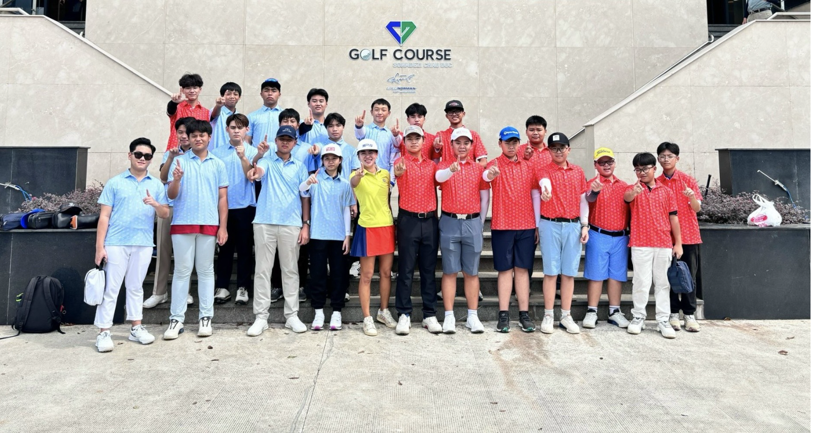 Trường Quốc tế Canada và Hội golf trẻ  Bà Rịa Vũng Tàu tổ chức giải đấu giao hữu